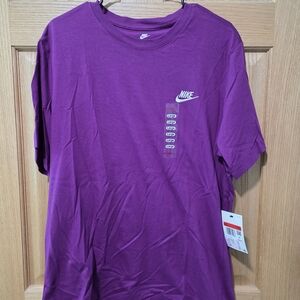 Nike Men's Rich Purple Short Sleeve Tee
